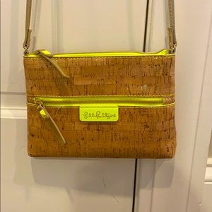 Lilly Pulitzer cork crossbody